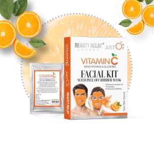 Vitamin C Facial Kit <br> with Peel-off Rubber Mask - 59g