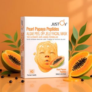 Pearl Papaya Peptides <br> Algae Peel Off Jelly Facial Mask