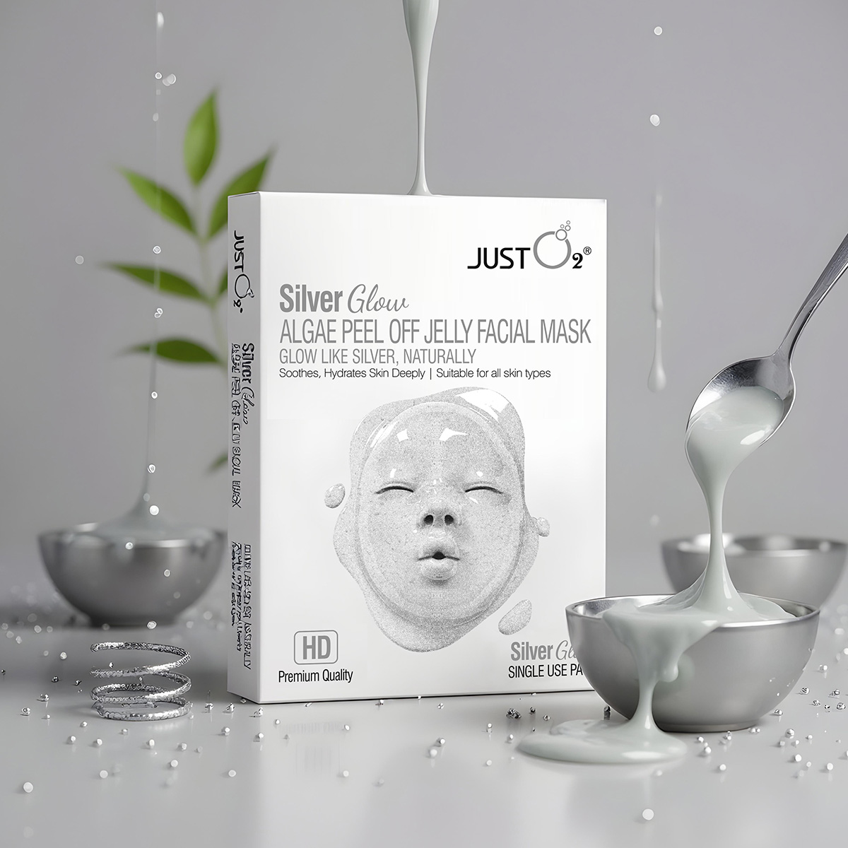 Silver Glow <br> Algae Peel Off Jelly Facial Mask